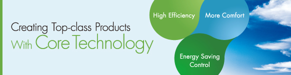 Creating Top-class Products with Core technology