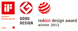 “product design award 2012” “GOOD DESIGN” “reddot design award winner 2012”