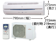 エアコン : 2007年 Eシリーズ AS-E40S 商品概要 - 富士通ゼネラル JP
