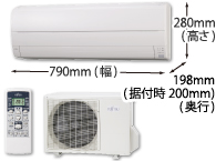 エアコン : AS-J40V（2009年度Jシリーズ） - 富士通ゼネラル JP