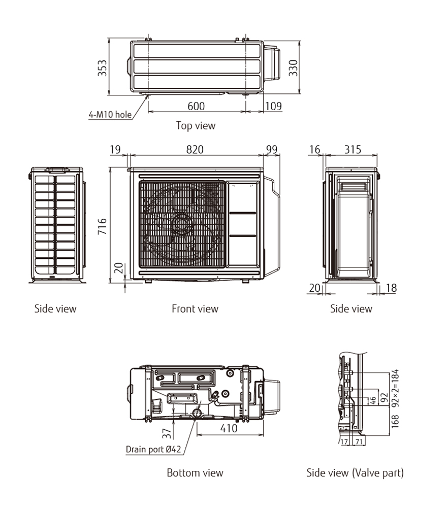 Products Multi Split Systems R32 2 3 4 And 5 Unit Multi Split Fujitsu General Europe Cis