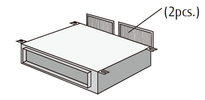 Airstage Vrf Systems Slim Duct Slim Concealed Floor Fujitsu General United Arab Emirates