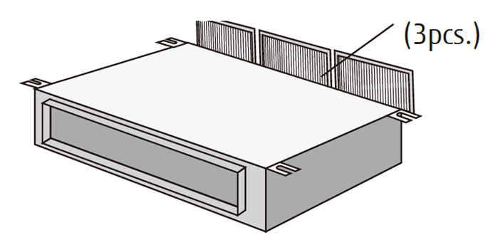 Airstage Vrf Systems Slim Duct Slim Concealed Floor Fujitsu General United Arab Emirates