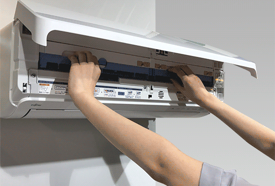 富士通 2.8k10畳用エアコン 上位モデルお掃除ロボット付き - 季節 