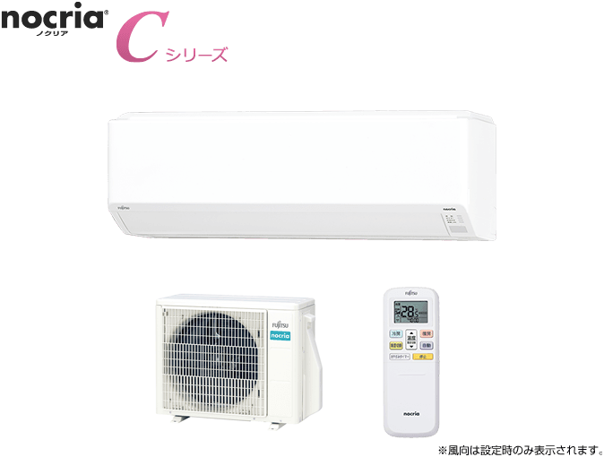 FUJITSU ルームエアコン（家庭用）AS-R28C-W - 季節、空調家電