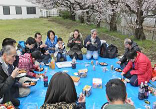 春のお花見会