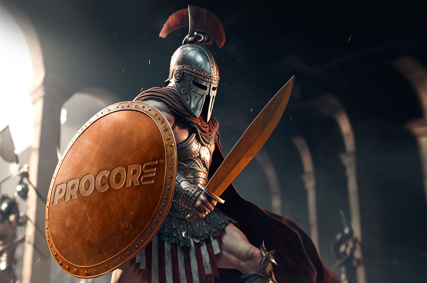Gladiator Ad Background